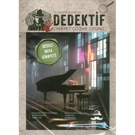 Dedektif Cinayet Çözme Oyunu Sessiz Nota Cinayeti ürün görseli