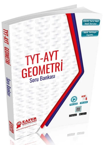 Zafer Yayınları TYT AYT Geometri Soru Bankası ürün görseli
