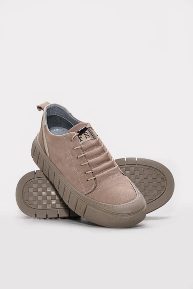 Hakiki Deri  Erkek Casual Ayakkabı 951MA825 - Resim 9