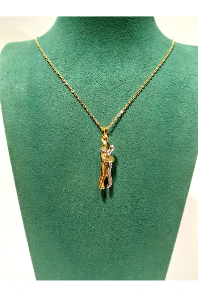 Monalisa Home Lüks Figürlü Gösterişli Renkli Kolye ürün görseli 1