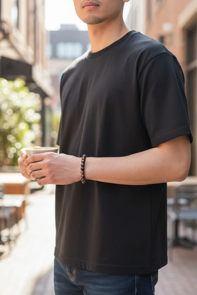 Kızıl Akik Unisex Doğaltaş Bileklik - 2