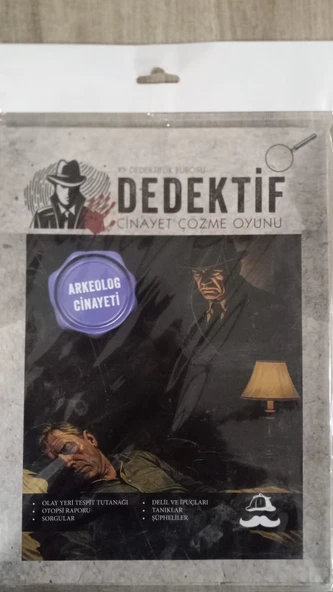 DEDEKTİF CİNAYET ÇÖZME OYUNU ARKEOLOG CİNAYETİ ürün görseli