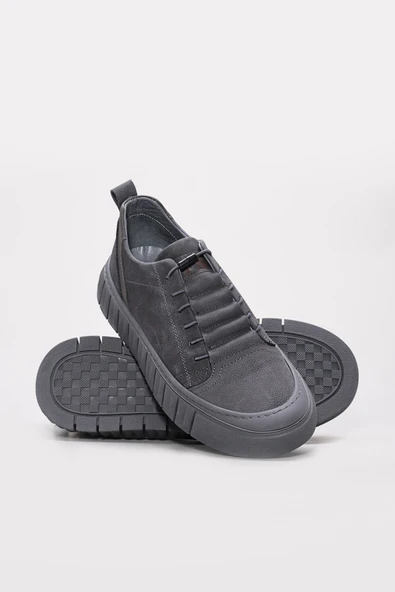 Hakiki Deri  Erkek Casual Ayakkabı 951MA825 - Resim 4