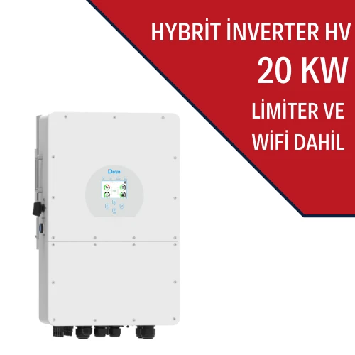 20KW HİBRİT TRİFAZE İNVERTER HV ürün görseli