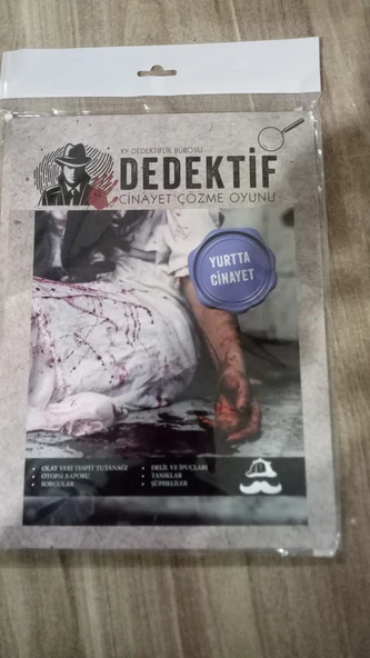 DEDEKTİF CİNAYET ÇÖZME OYUNU YURTTA CİNAYET ürün görseli