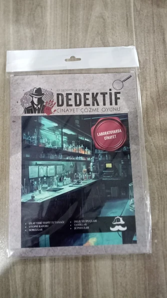 DEDEKTİF CİNAYET ÇÖZME OYUNU LABARATUVARDA CİNAYET ürün görseli