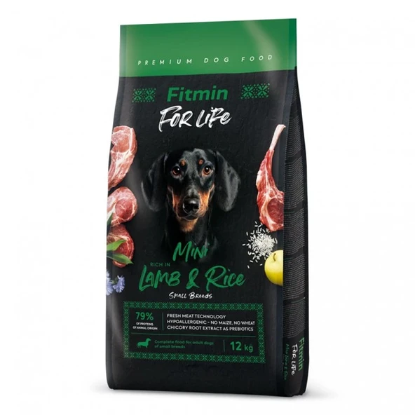 Fitmin Forlife Kuzulu Ufak Irk Yetişkin Köpek Maması 12 Kg ürün görseli 1