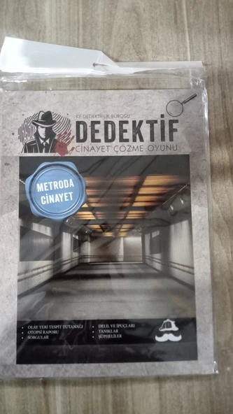 DEDEKTİF CİNAYET ÇÖZME OYUNU METRODA CİNAYET ürün görseli