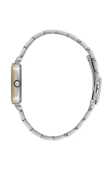 Freelook FL.1.10512-3 Taşlı Tasarım 5 ATM Suya Dayanıklı Çelik Kordon Metalik Renk Kadın Kol Saati - 2