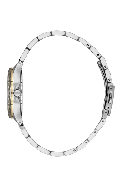 Daniel Klein DKE.1.10894-4 Taşlı Tasarım 3 Atm Suya Dayanıklı Metalik-Altın Renk Kadın Kol Saati - Resim 2