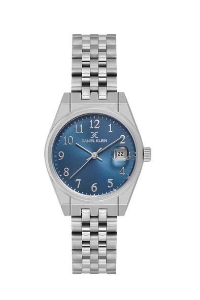 Daniel Klein DK.1.13984-2 Bombeli Takvim Rakamlı 3 Atm Suya Dayanıklı Metalik Renk Kadın Kol Saati