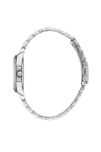 Daniel Klein DKE.1.10848-1 Taşlı Tasarım 3 ATM Suya Dayanıklı Metalik Renk Kadın Kol Saati - 2