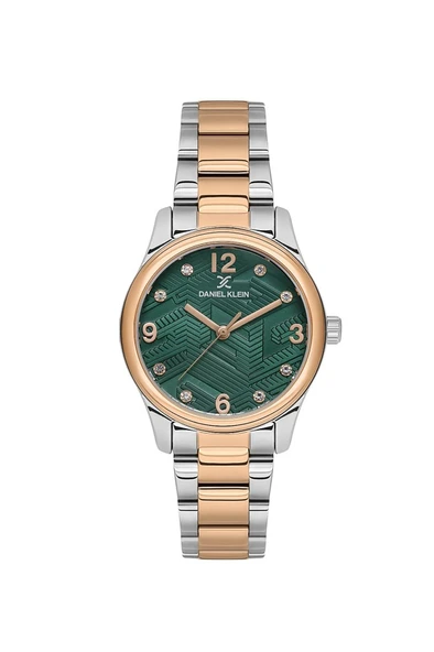 Daniel Klein DK.1.13953-6 Metal Kasa Metal Kordon 3 Atm Suya Dayanıklı Metalik-Altın Renk Kadın Kol Saati ürün görseli 1