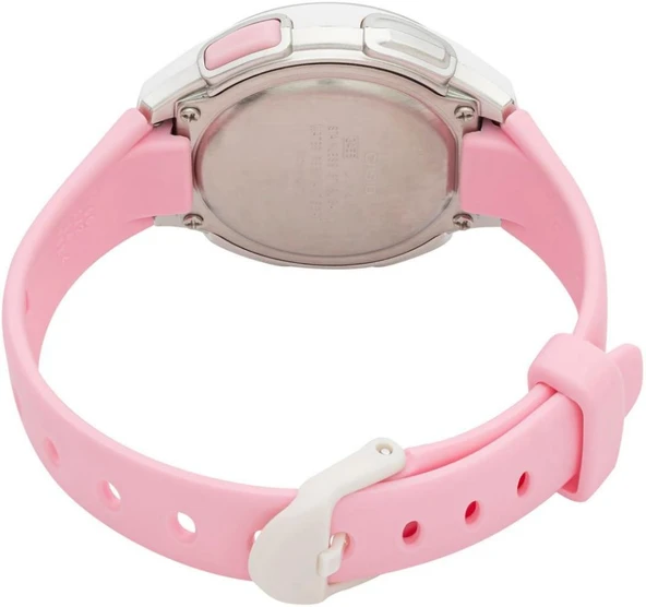 Casio LW-203-4AVDF Dijital Silikon Kordonlu Pembe Kadın Kol Saati - Resim 3