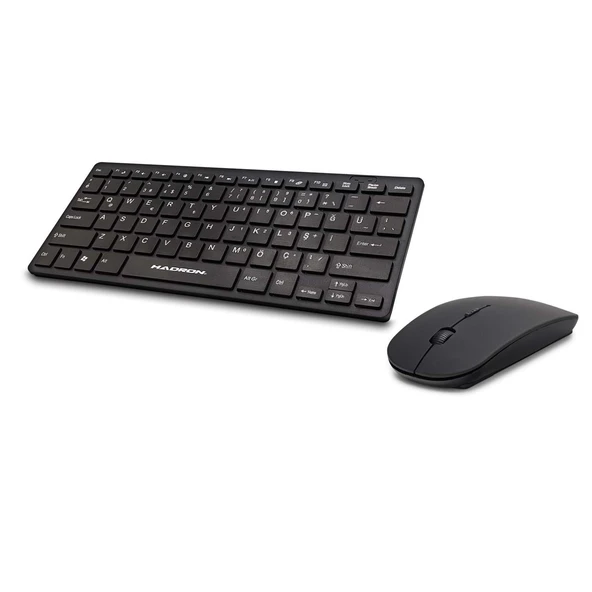Wıreless Smart Klavye Mouse Set Q Siyah HR839 ürün görseli