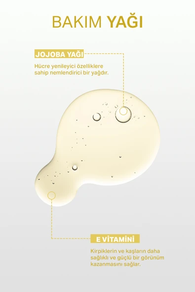 Kaş Kirpik Serumu Ve Yağı Uzatıcı Besleyici Güçlendirici E Vitamini & Hyalüronik Asit - 2