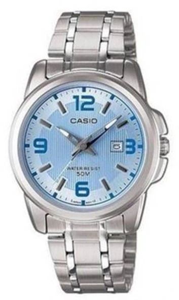 Casio LTP-1314D-2AVDF Metal Kordon Metal Kasa 5 ATM Suya Dayanıklı Metalik Renk Kadın Kol Saati