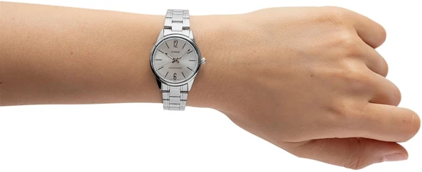 Casio LTP-V005D-7BUDF Metal Kordon Metal Kasa Metalik Renk Kadın Kol Saati - 3