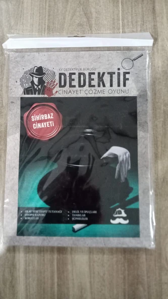 DEDEKTİF CİNAYET ÇÖZME OYUNU SİHİRBAZ CİNAYETİ ürün görseli