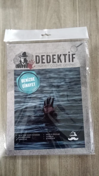 DEDEKTİF CİNAYET ÇÖZME OYUNU DENİZDE CİNAYET ürün görseli