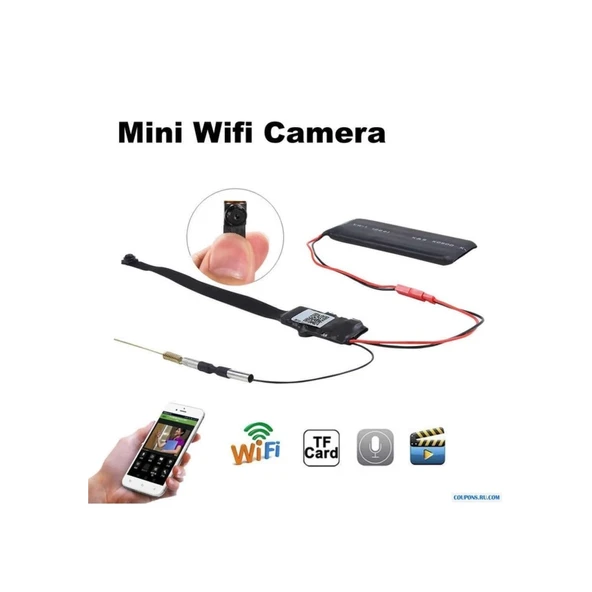 1080p Ip Modül Full Hd Wifi Kamera Güvenlik Bakıcı Kamerası - 7