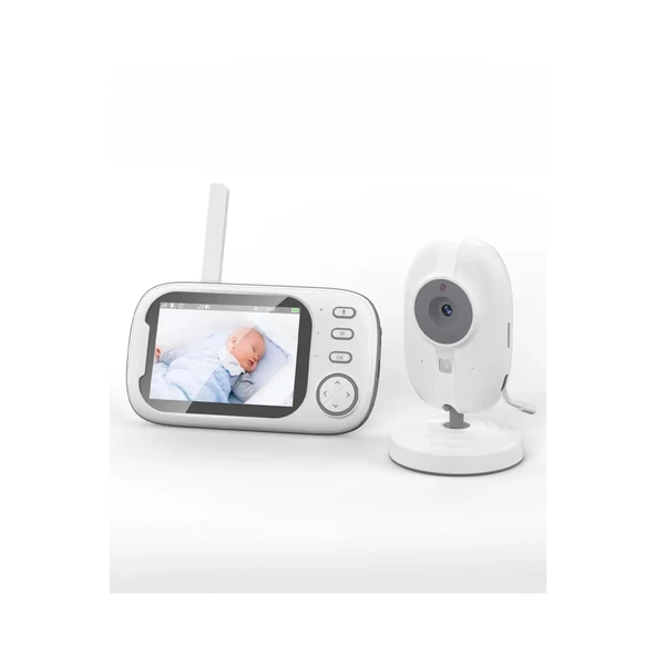 Gece Görüşlü Bebek Odası Kamera Sıcaklık Uyarısı Izleme Ekranı - 5