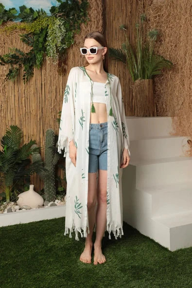 Pareo - YEŞİL DESENLİ - 2