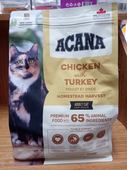 ACANA Homestead Harvest Yetişkin Kedi Maması 1,8kg