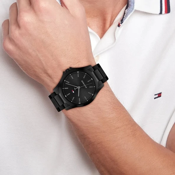Tommy Hilfiger TH1710680 Erkek Kol Saati - Resim 4