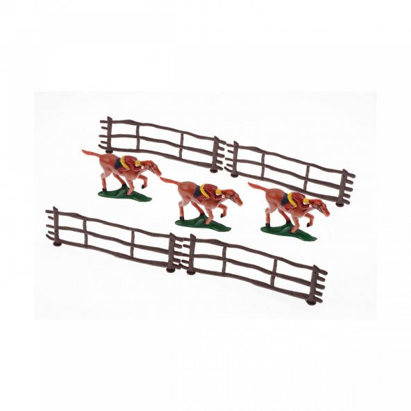 At Yarışı Temalı Maket Pasta Süsü - 2