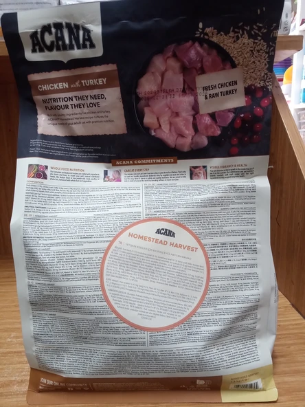 ACANA Homestead Harvest Yetişkin Kedi Maması 1,8kg - 2