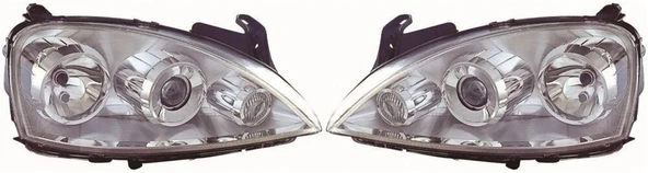 Corsa C - Combo C Mercekli Far Takım Sağ Sol ürün görseli