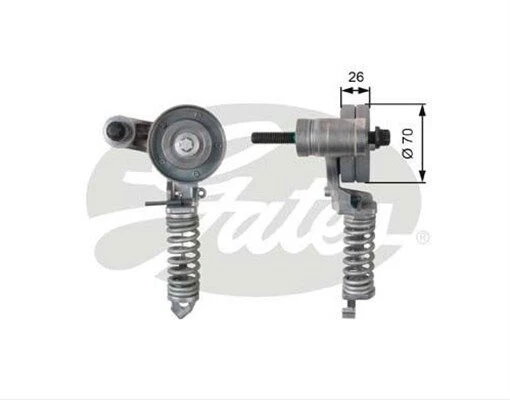 Opel Corsa B 1.2 16V Kayış Gergi Kütüğü Komple Gates Marka ürün görseli