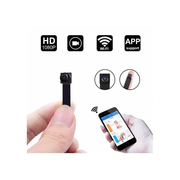 1080p Ip Modül Full Hd Wifi Kamera Güvenlik Bakıcı Kamerası - 9