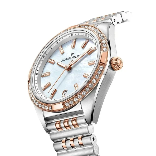 Jacques Philippe JPQLS687388RG Kadın Kol Saati - Resim 3