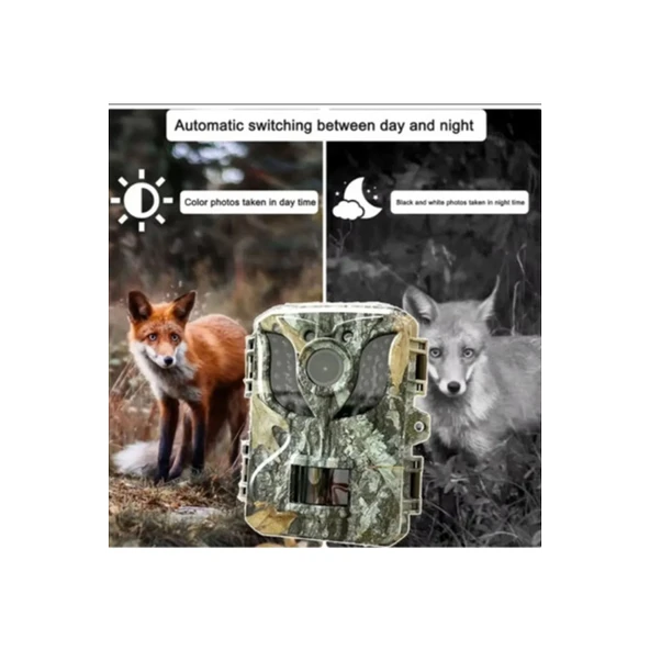 Fotokapan Kamera 16mp Full Hd 1080p Gece Görüşlü 2 Inç Lcd Ekran Su Geçirmez - 8