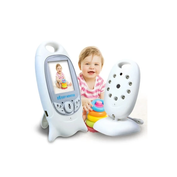 Vb-601 Kameralı Bebek Monitörü Net Görüntü Gece Görüşlü - 6