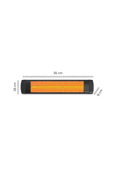 UFO BASİC 2300 ISITICI 2300W - Resim 3