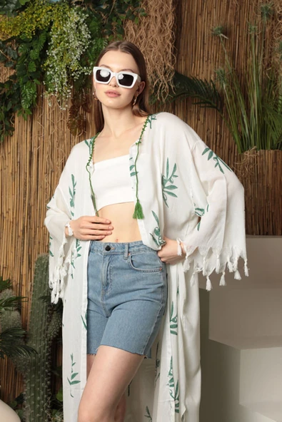 Pareo - YEŞİL DESENLİ