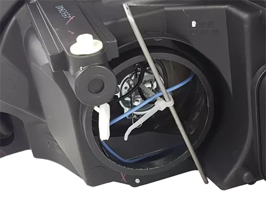 Opel Astra H Sağ Far Siyah Zeminli Marka - Resim 4