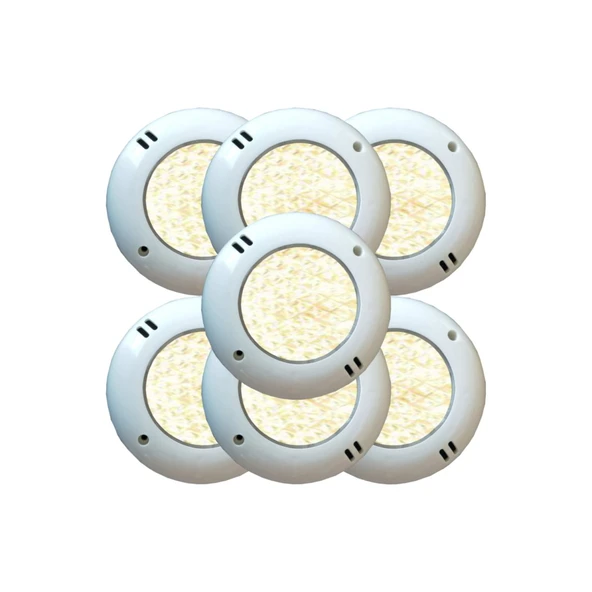 8 Watt Smd Led Gün Işığı Mini Sıva Üstü Havuz Lambası 7 Adet