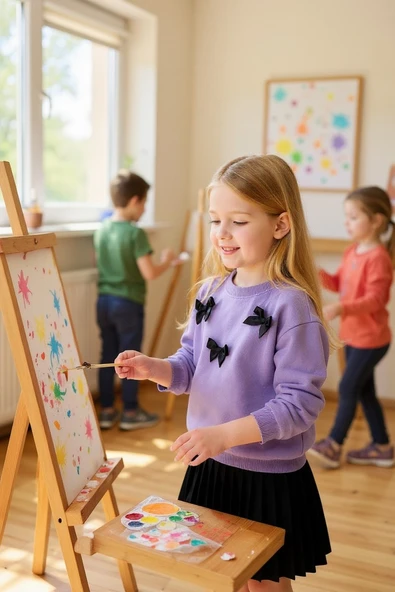 Pileli Etekli Kız Çocuk Takım - 6