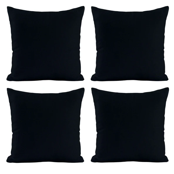 Modern Tarz Düz Renkli 4’lü Dekoratif Kırlent Kılıfı Seti Şık Yumuşak Dokulu ve Zarif Tasarım ürün görseli