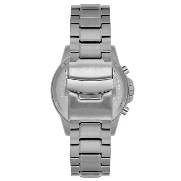 U.S. Polo Assn. USPA1119-01 Titanyum Erkek Kol Saati - Resim 3