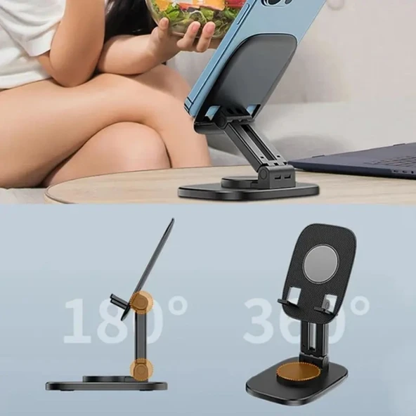 Buffer® 360 Döner Masaüstü Mobil Telefon Tutucu Standı - 2