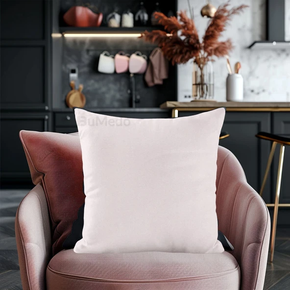 Modern Tarz Düz Renkli 4’lü Dekoratif Kırlent Kılıfı Seti Şık Yumuşak Dokulu ve Zarif Tasarım - Resim 3