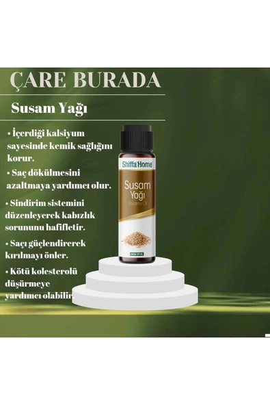 Susam yağı 50 ml ürün görseli