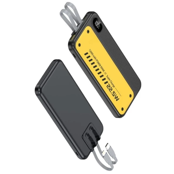 Buffer® 10000 Mah Hızlı Şarj Özellikli Aynı Anda 4 Cihazı Şarj Edebilen Powerbank - 8