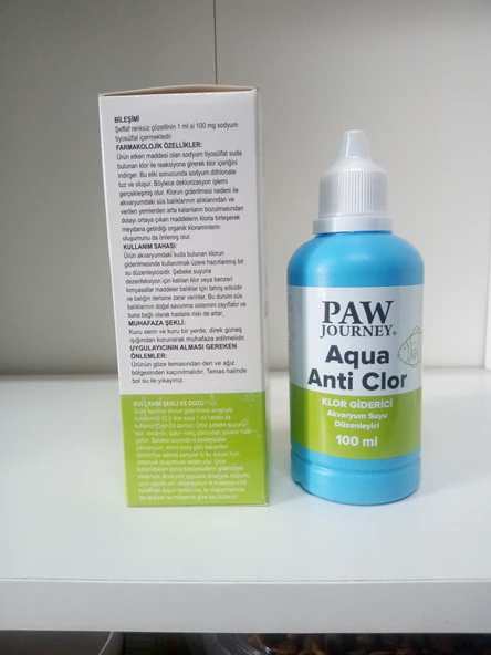 Akvaryum Klor Giderici 100 ml - 2