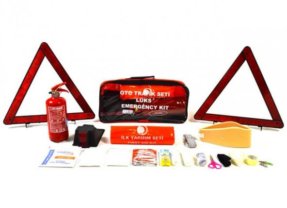 RENAULT ESPACE - FLASH TÜVTÜRK ONAYLI TRAFİK SETİ İLK YARDIM SETİ